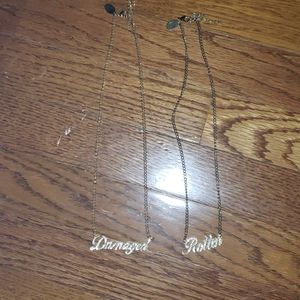 Harley Quinn Themed Necklaces